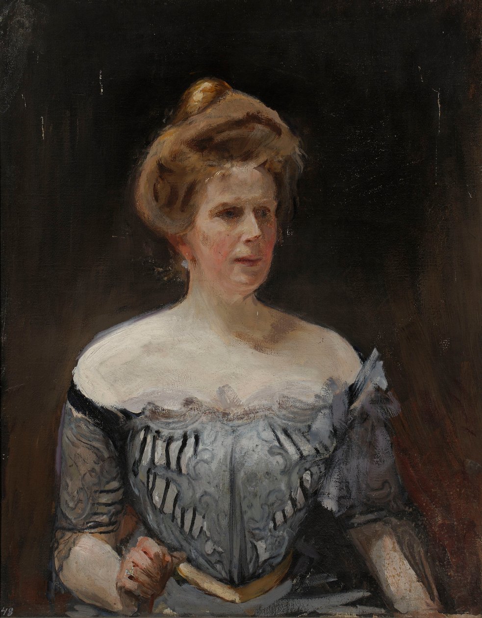Retrato de la baronesa Stackelberg de Jan Ciągliński