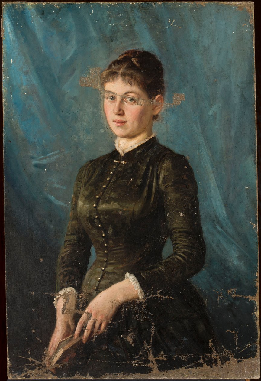 Retrato de una joven dama de Jan Ciągliński