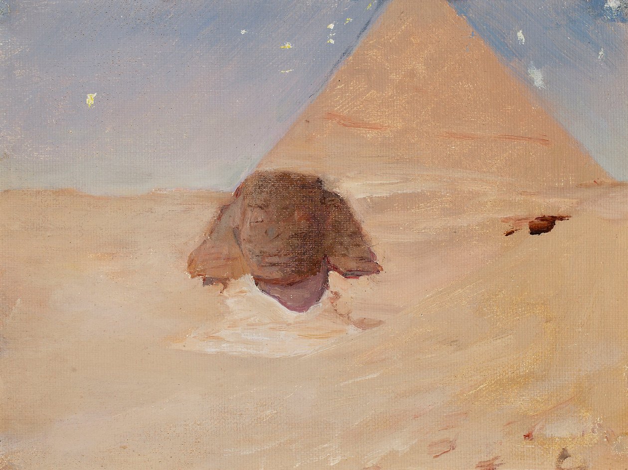 La esfinge por la noche. De un viaje a Egipto de Jan Ciągliński