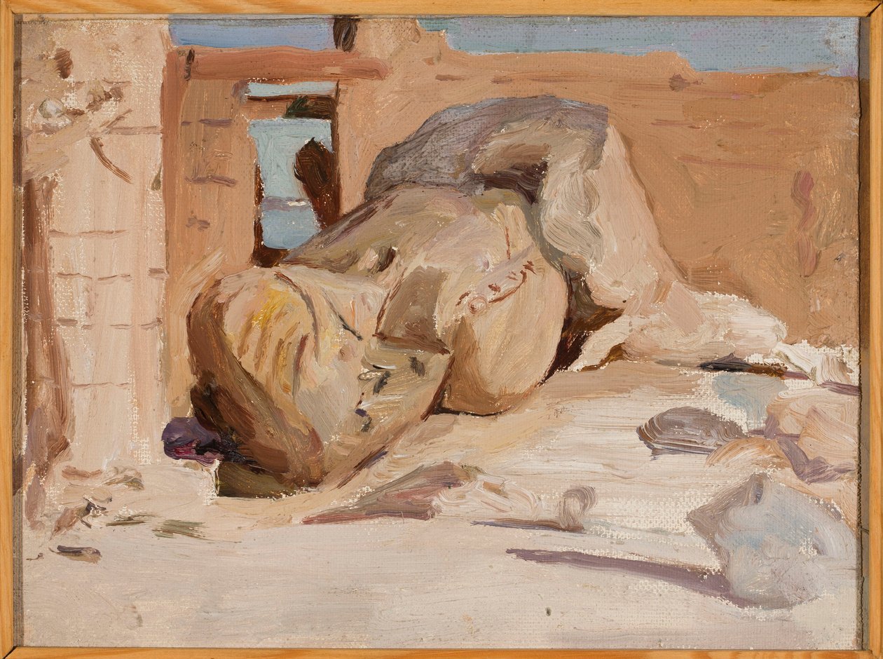 Ruinas antiguas. De un viaje a Egipto de Jan Ciągliński