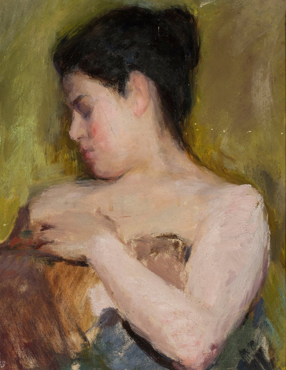 Estudio de una mujer de Jan Ciągliński