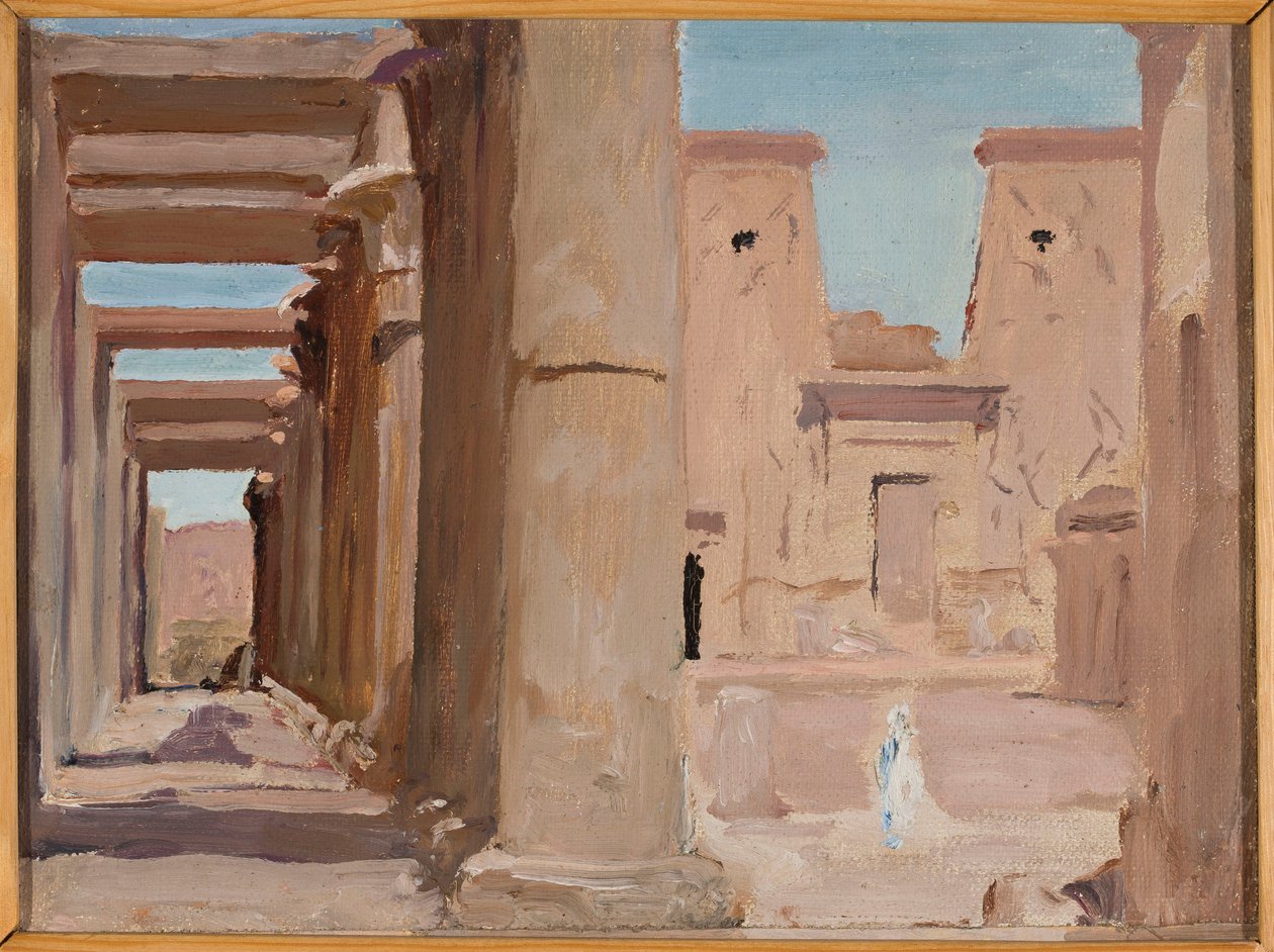 El templo. De un viaje a Egipto de Jan Ciągliński