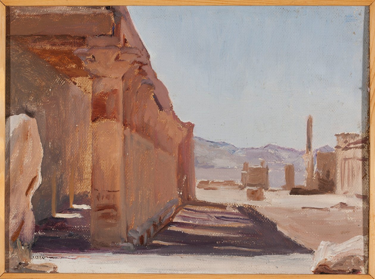 Templo. De un viaje a Egipto de Jan Ciągliński