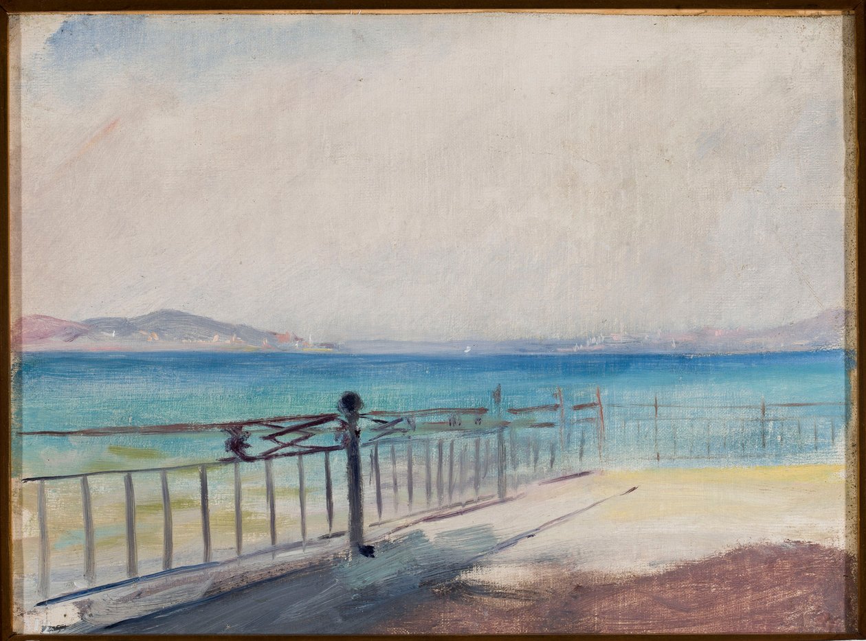 Terraza junto al mar. De un viaje a Constantinopla de Jan Ciągliński