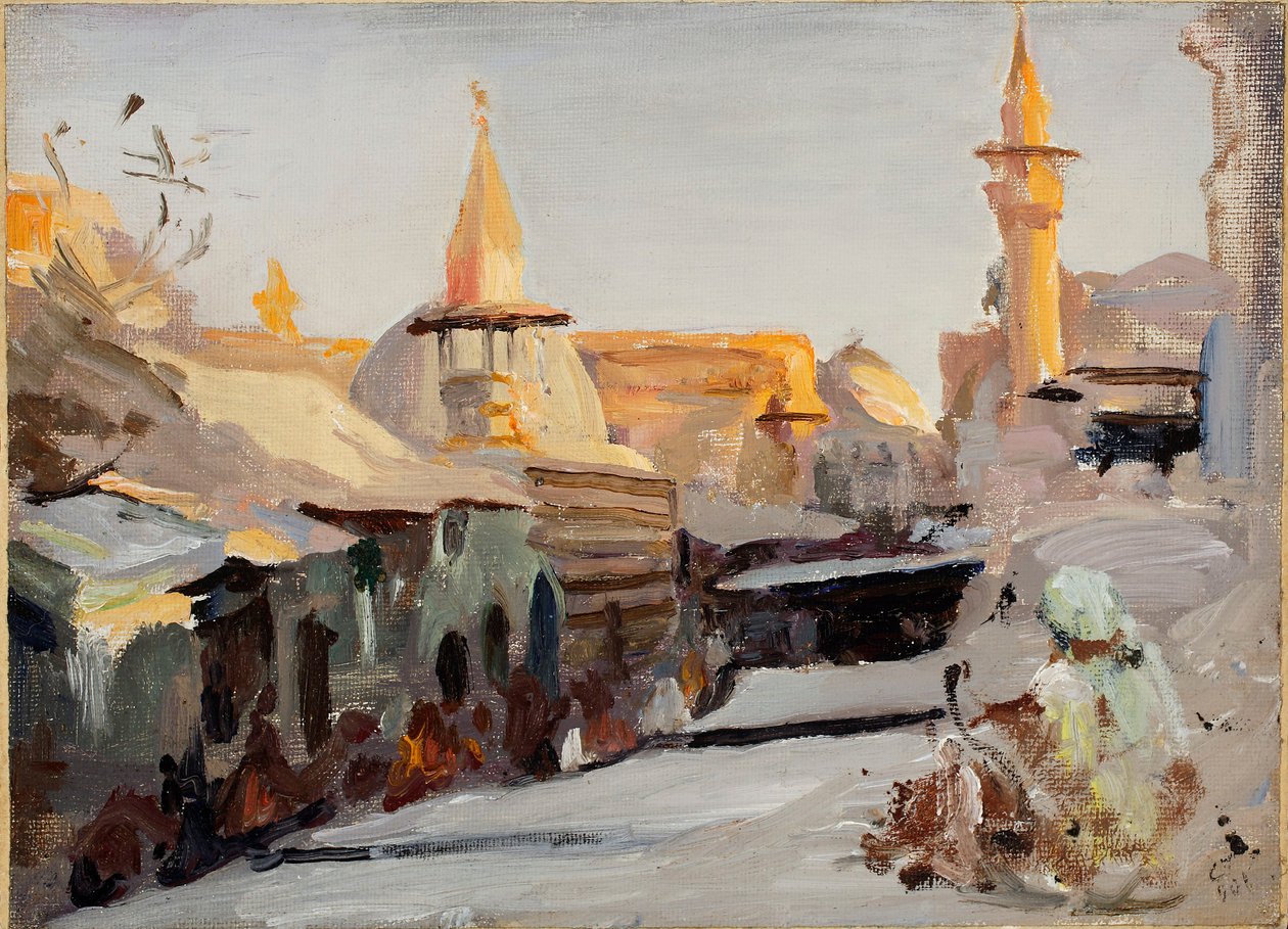 Calle en Damasco. De un viaje a Palestina de Jan Ciągliński
