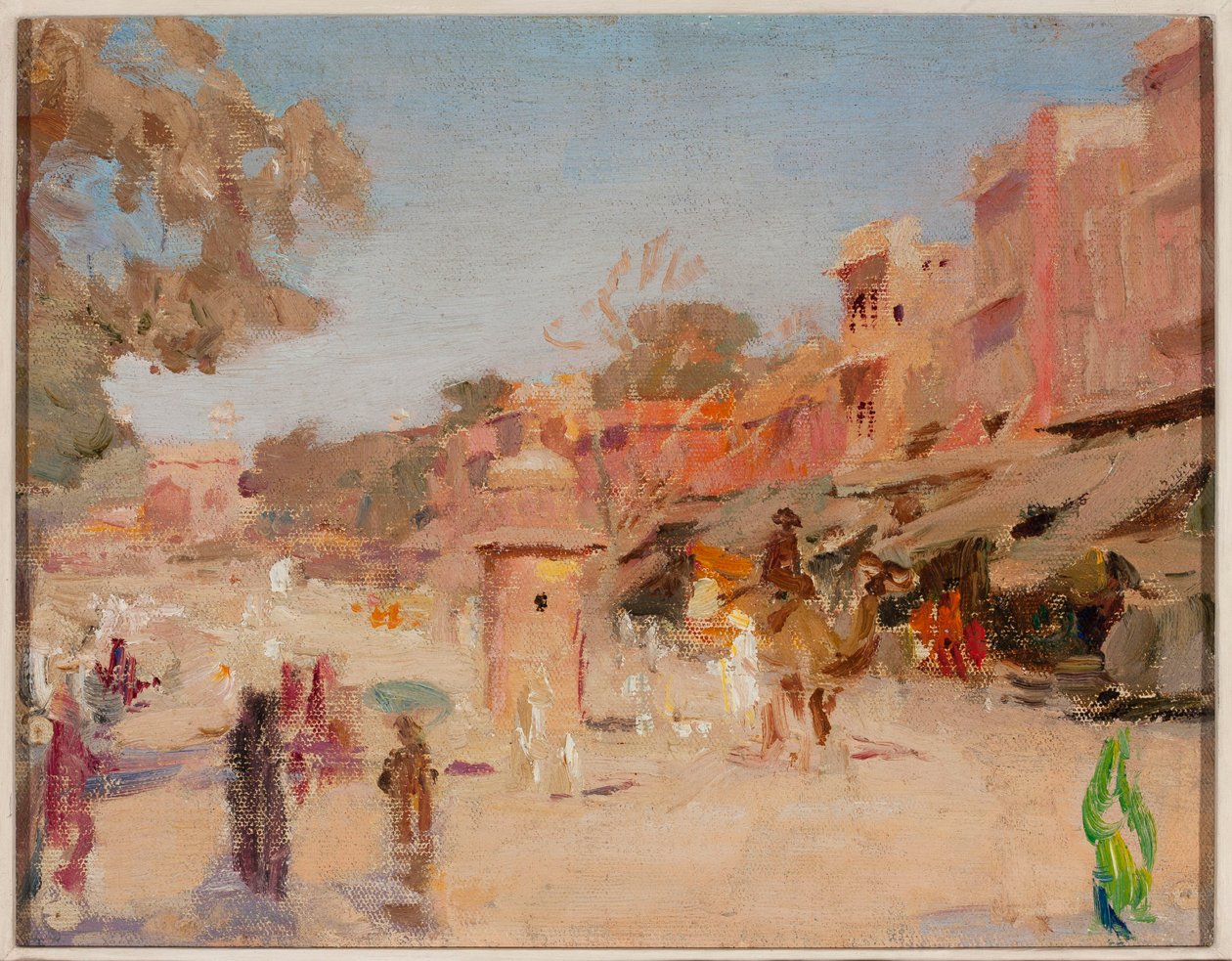 Calle en Jaipur. De un viaje a la India de Jan Ciągliński