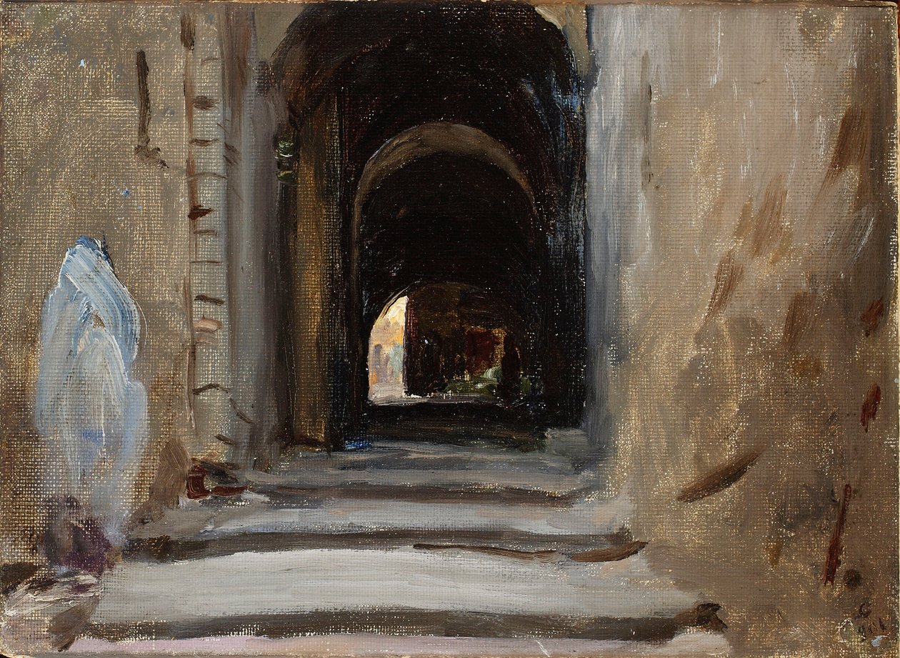 La Vía Dolorosa en Jerusalén. De un viaje a Palestina de Jan Ciągliński