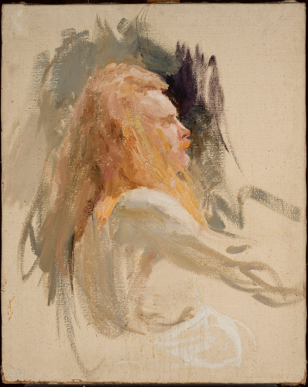 Zygfryd, estudio de retrato de Jan Ciągliński