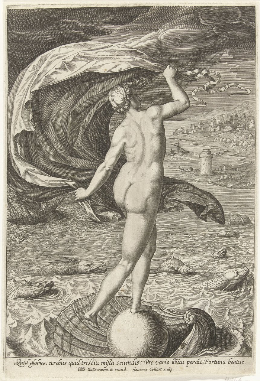 Fortuna (fortuna) de Jan Collaert (II)