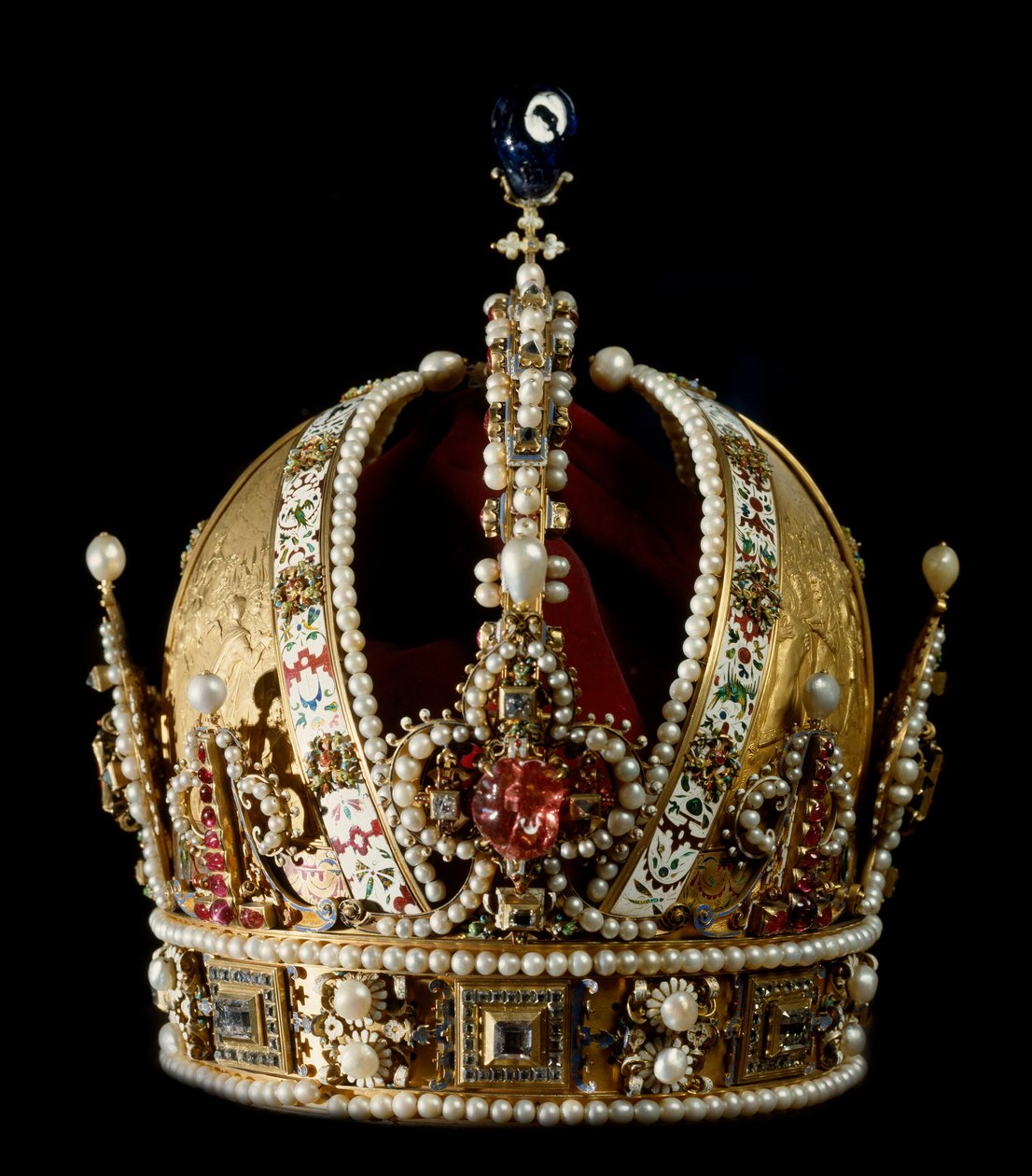 Corona del Emperador del Sacro Imperio Rodolfo II de Habsburgo (1552-1612) de Jan Cornelisz Vermeyen