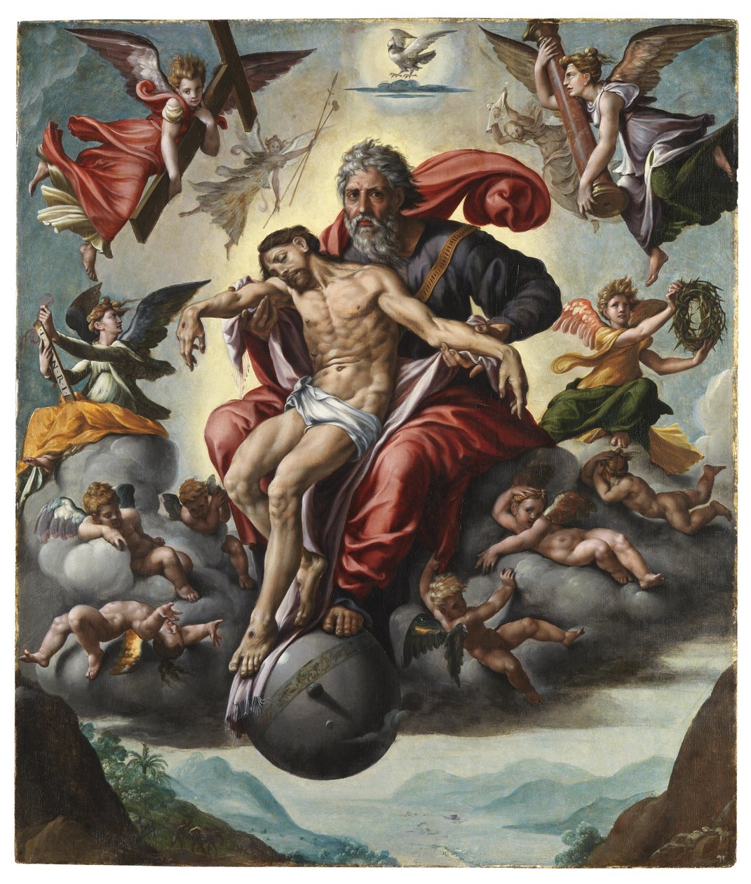 Neerlandés: El propiciatorio Santísima Trinidad de Jan Cornelisz Vermeyen