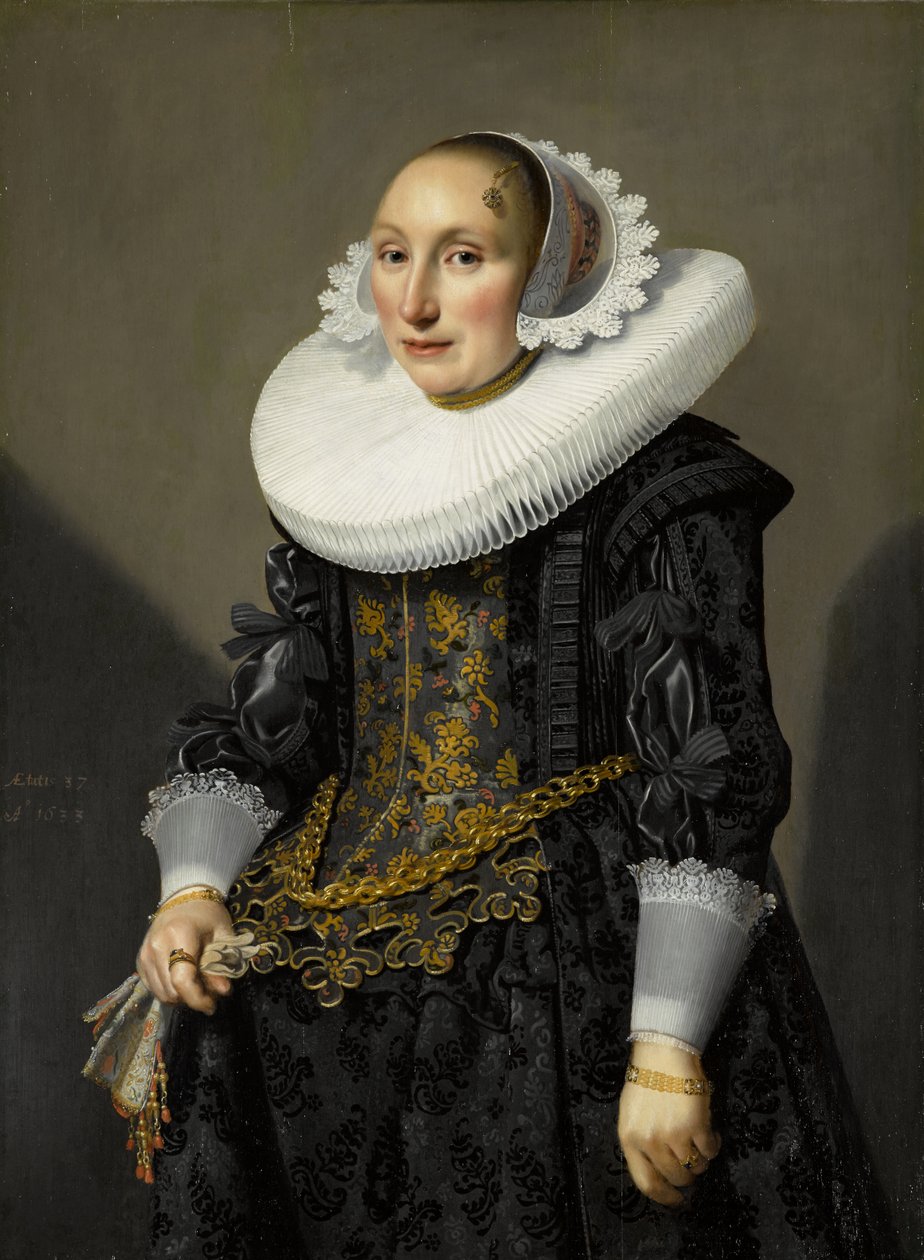 Retrato de Adriana van der Aam de Jan Damen Cool