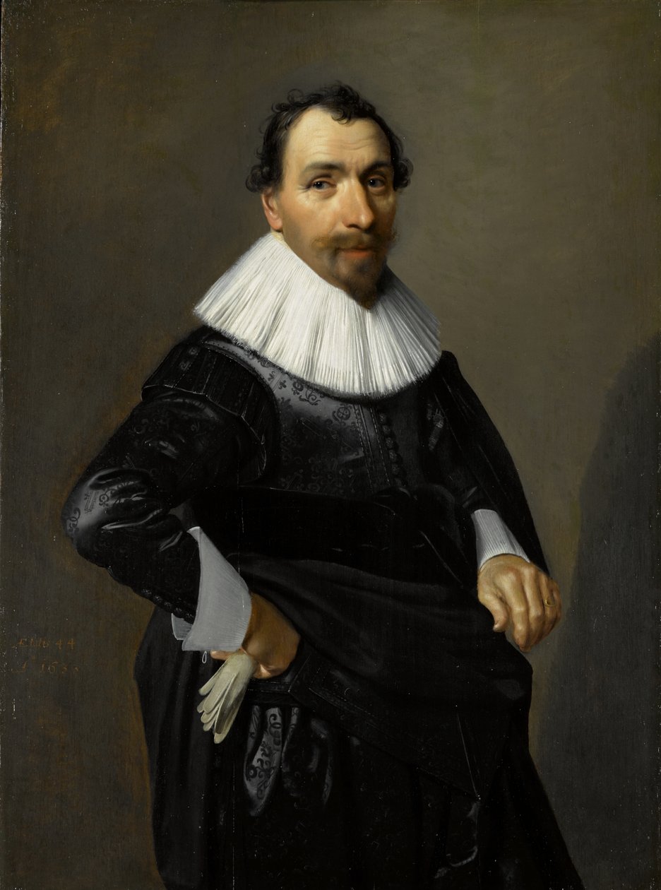Retrato de Arent Kievit de Jan Damen Cool