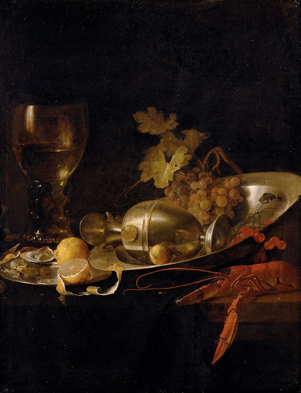 Bodegón de desayuno de Jan Davidsz. de Heem
