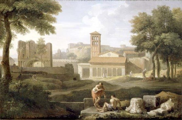 Vista de Tívoli de Jan Frans van Bloemen