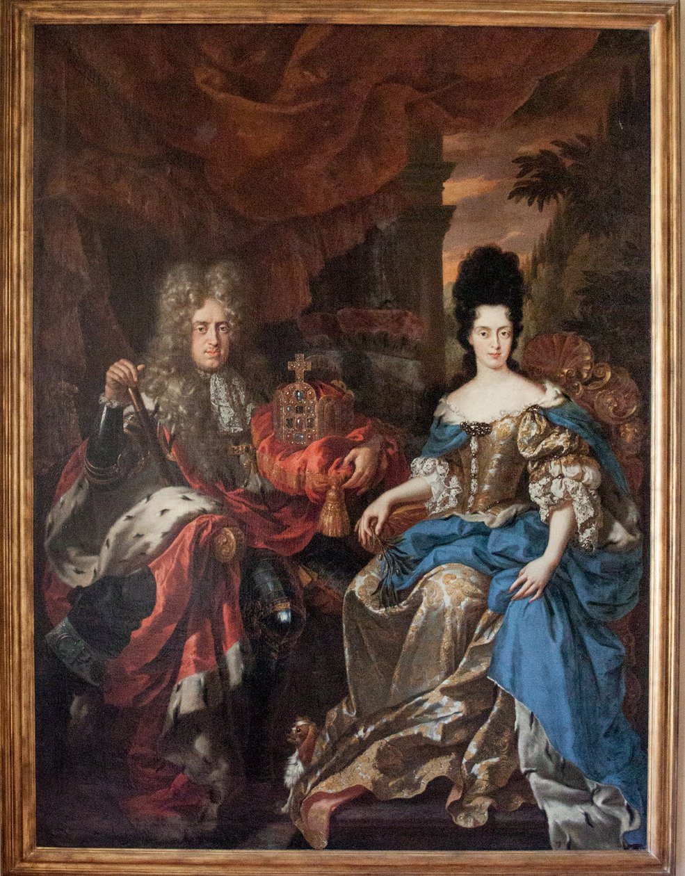 Alemán: Doppelbildnis Johann Wilhelm von der Pfalz und Anna Maria Luisa de