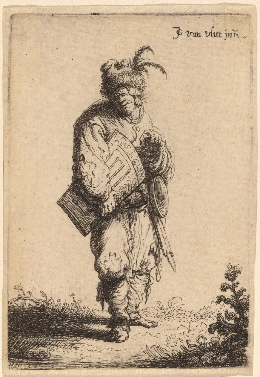 El jugador de zanfoña, 1632 de Jan Georg van Vliet