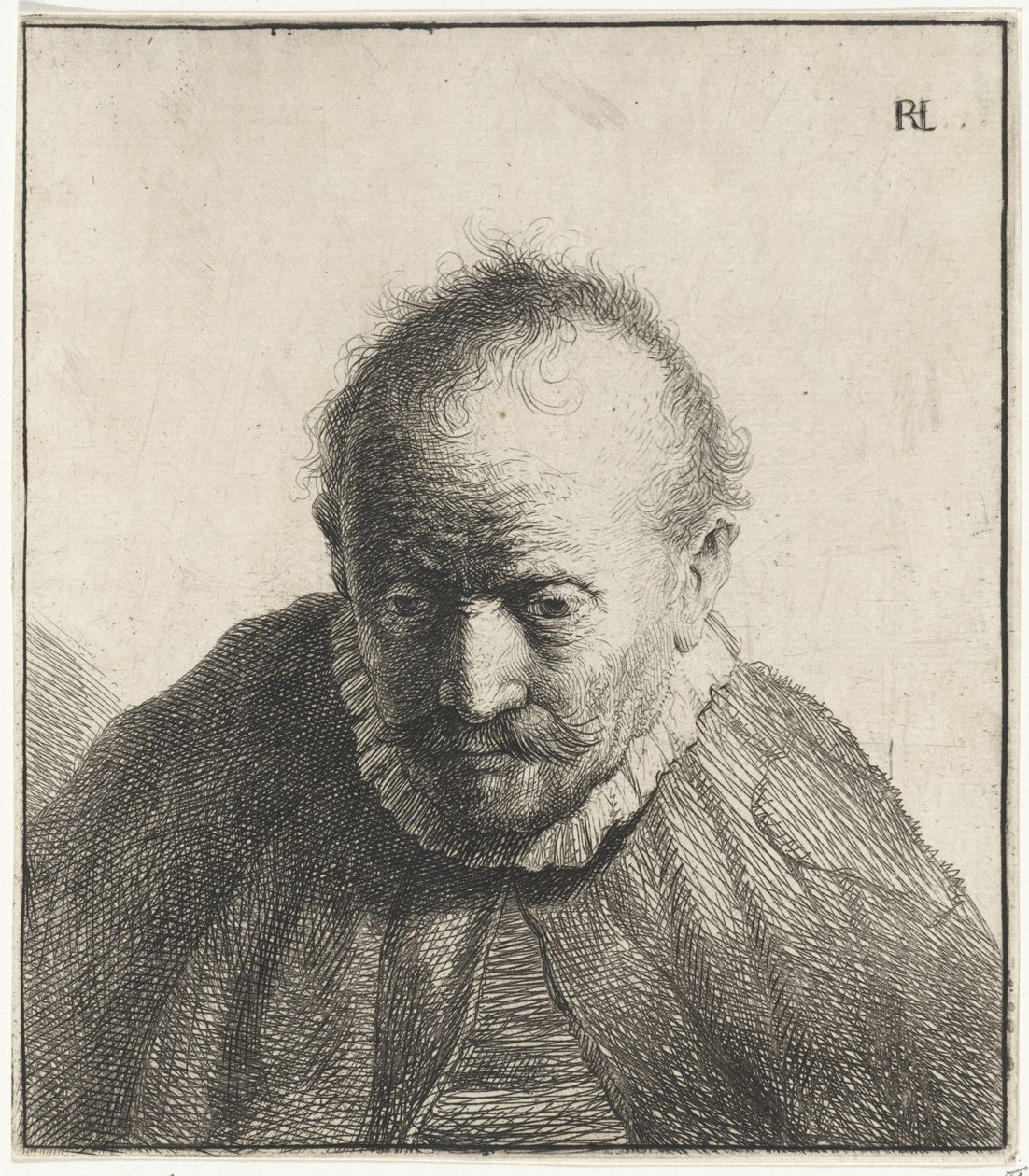 Busto de un anciano de Jan Gillisz. van Vliet