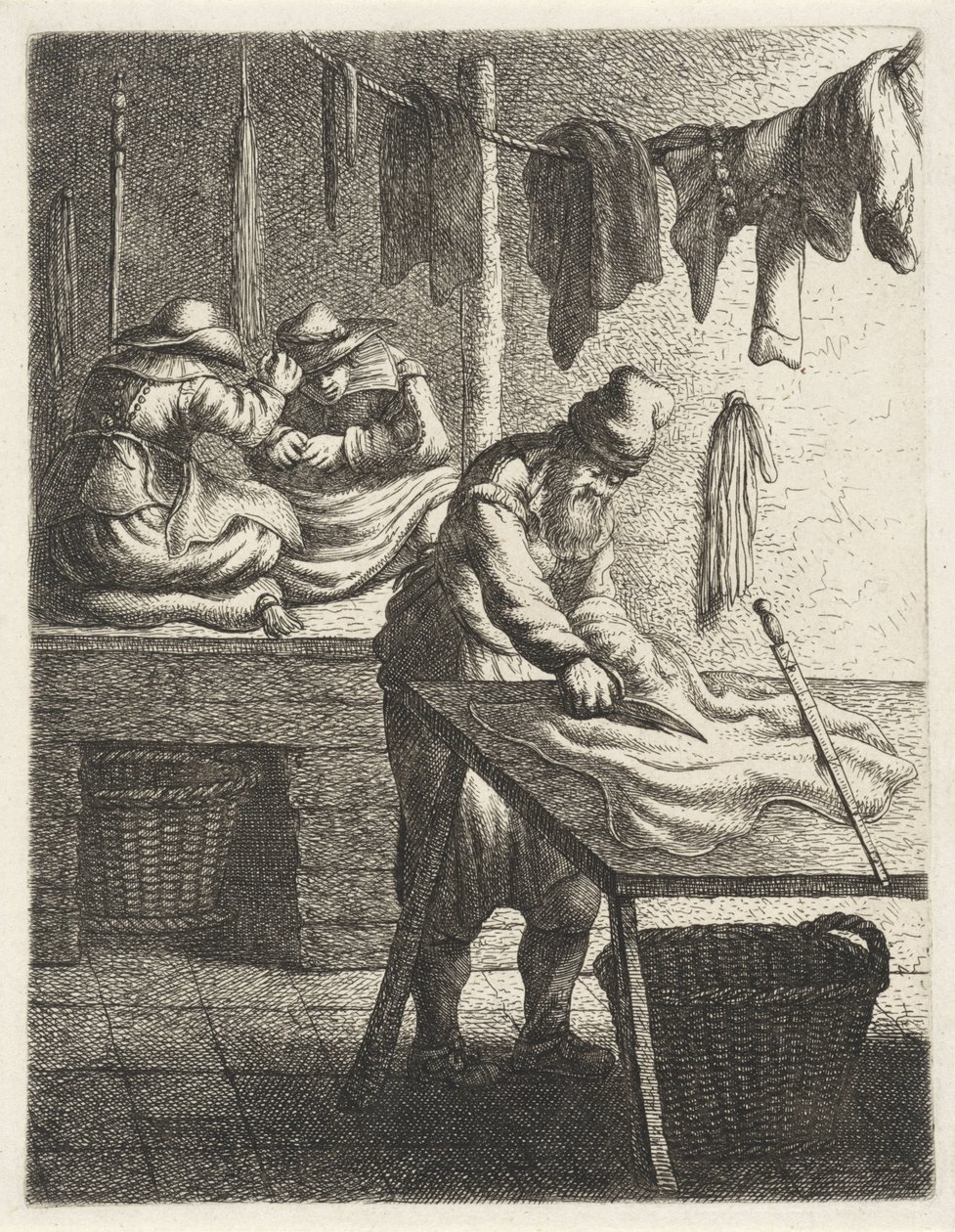 Sastre Ocupaciones (título de la serie) de Jan Gillisz. van Vliet