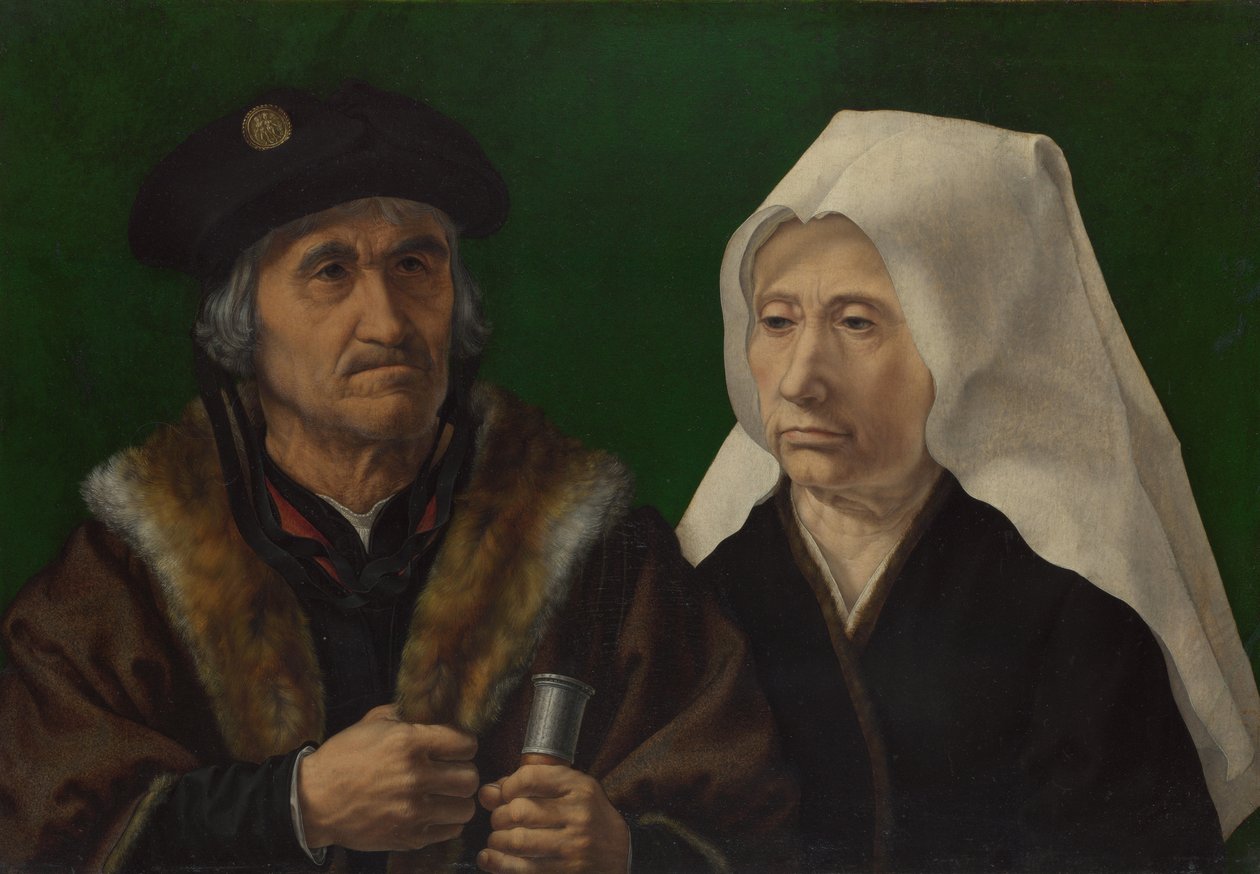 Una Pareja de Ancianos, c. 1520 de Jan Gossaert