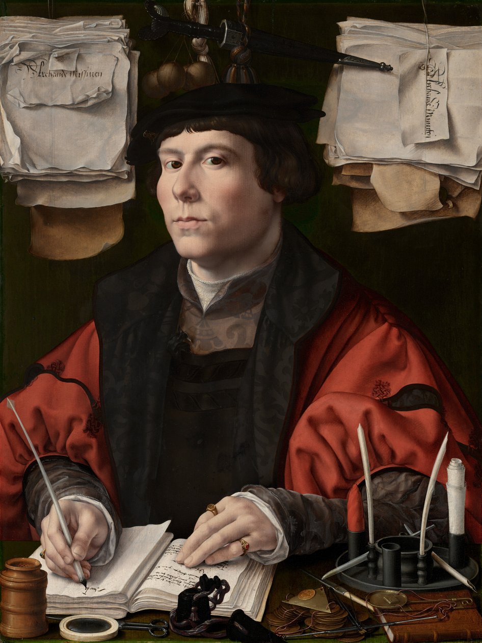 Retrato de un hombre, posiblemente Jan Snoeck de Jan Gossaert