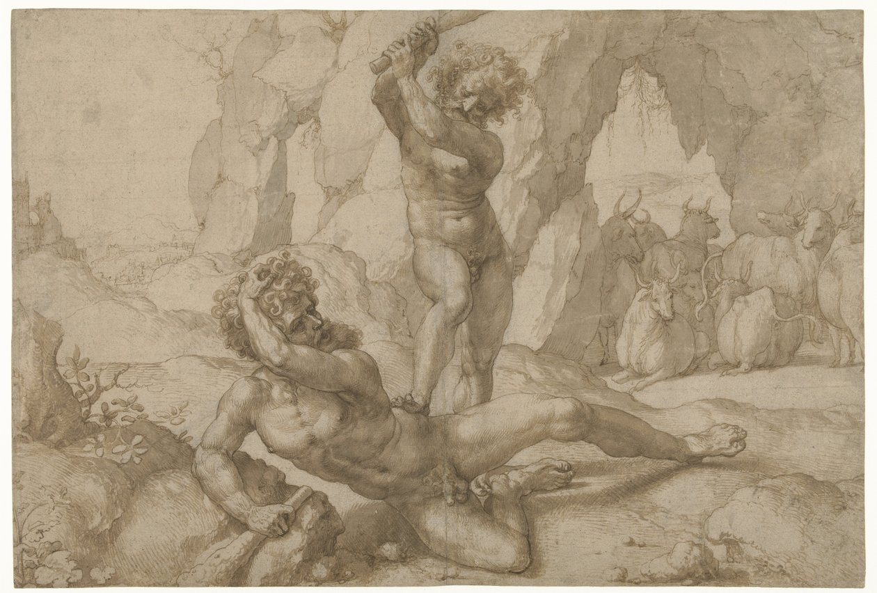 Hércules en Cacus de Jan Gossart