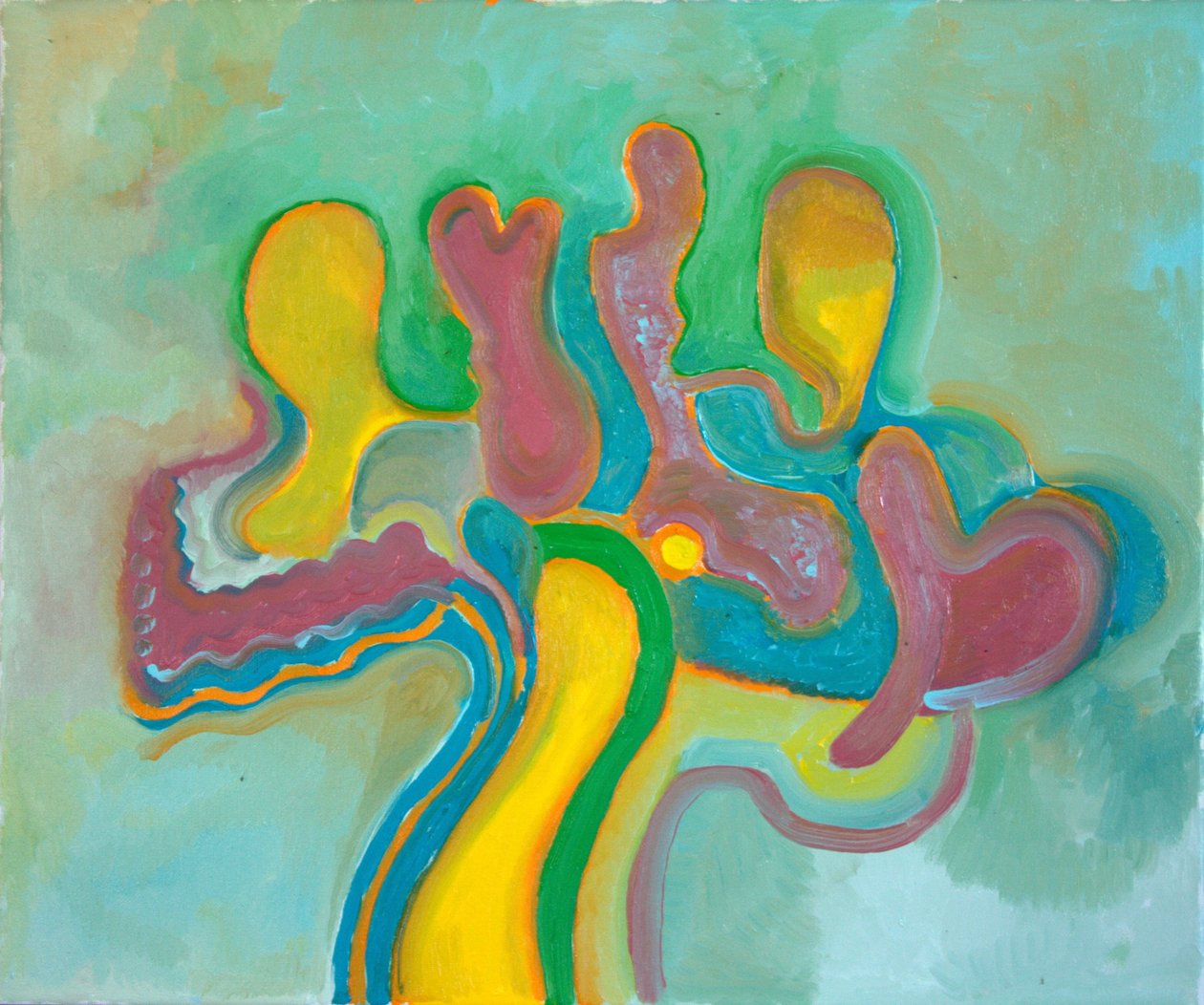 Tres amigos se reúnen después de mucho tiempo, 2009 de Jan Groneberg