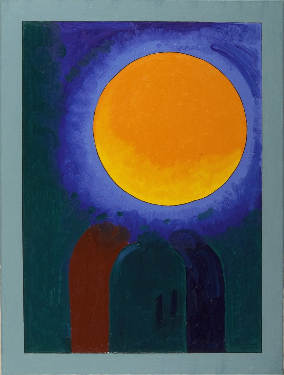Dos Ratas Almizcleras bajo la Luna, 2008 de Jan Groneberg