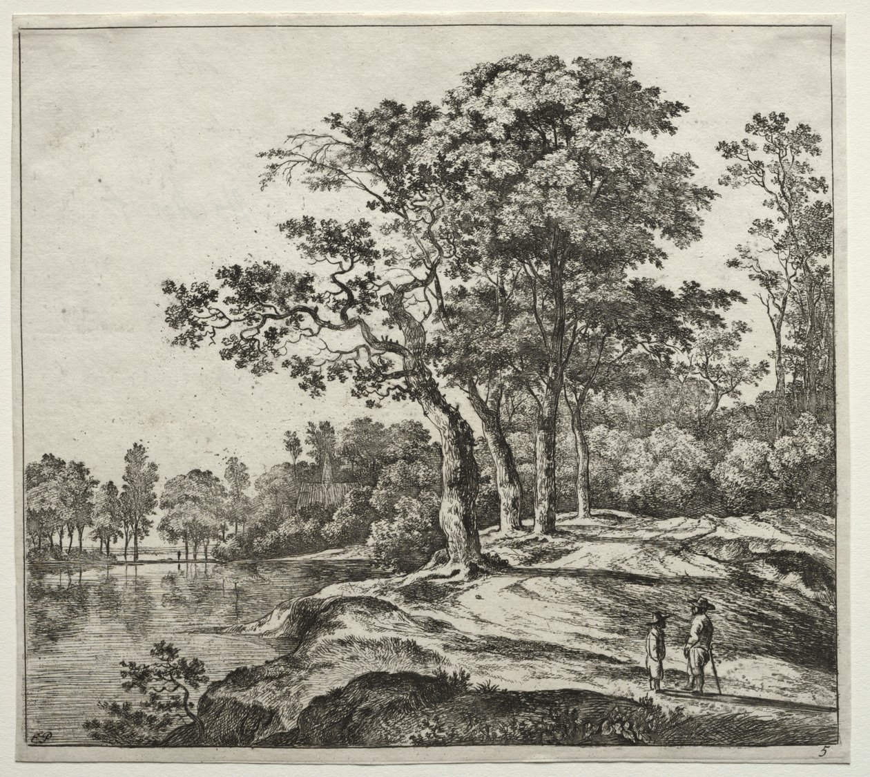 Los cuatro árboles de Jan Hackaert