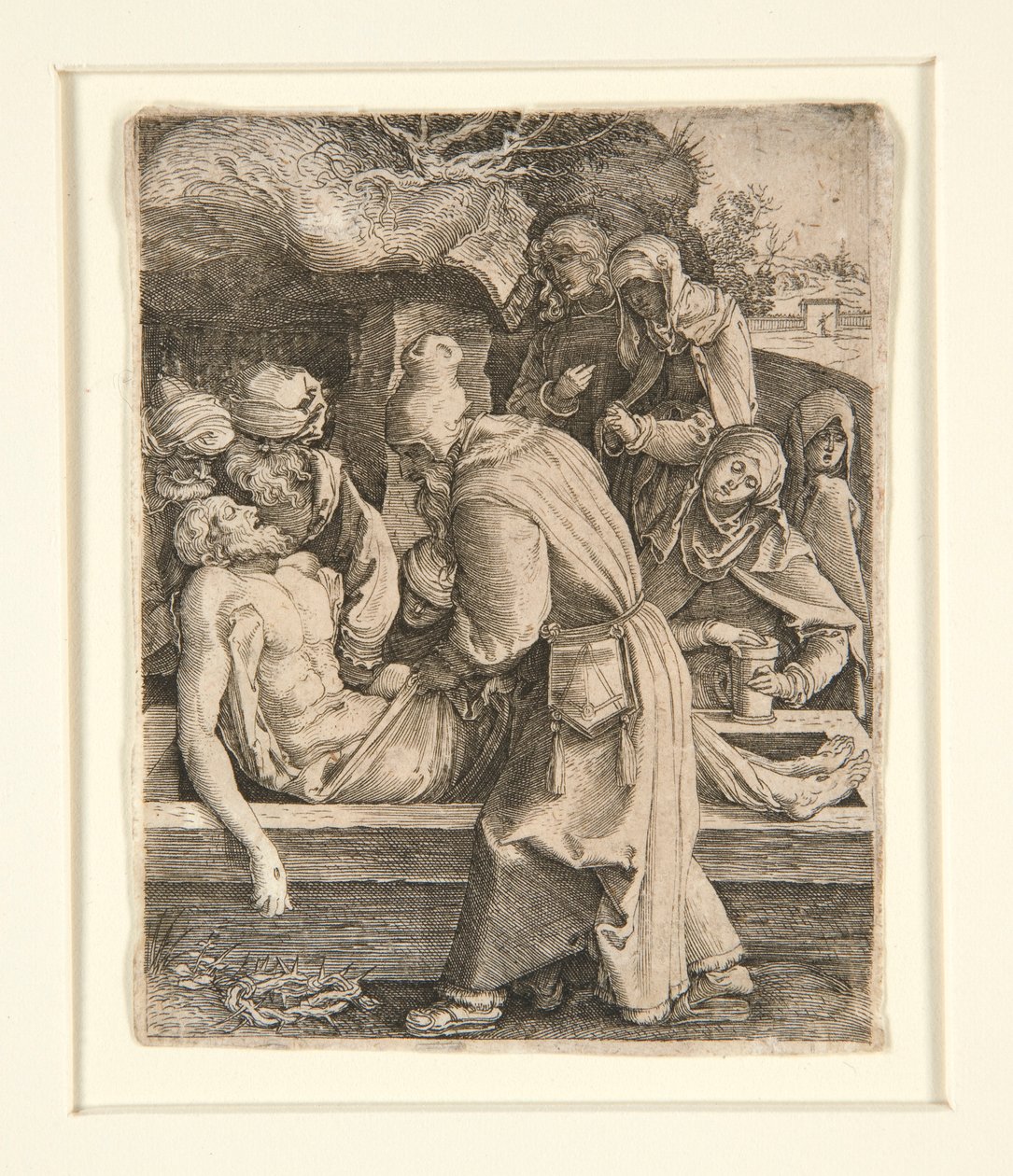 Entierro, de La Pasión de Jan Harmensz. Muller