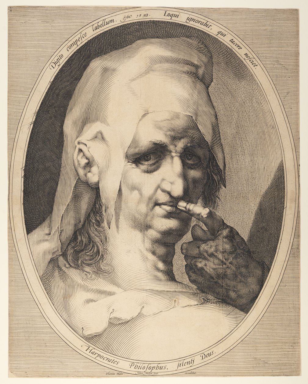 Harpócratas de Jan Harmensz. Muller