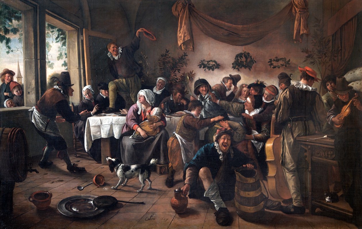 Una fiesta de boda de Jan Havicksz. Steen