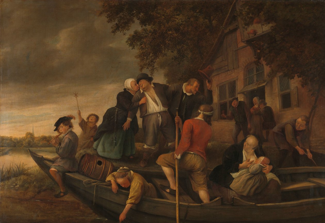La alegre vuelta a casa de Jan Havicksz. Steen