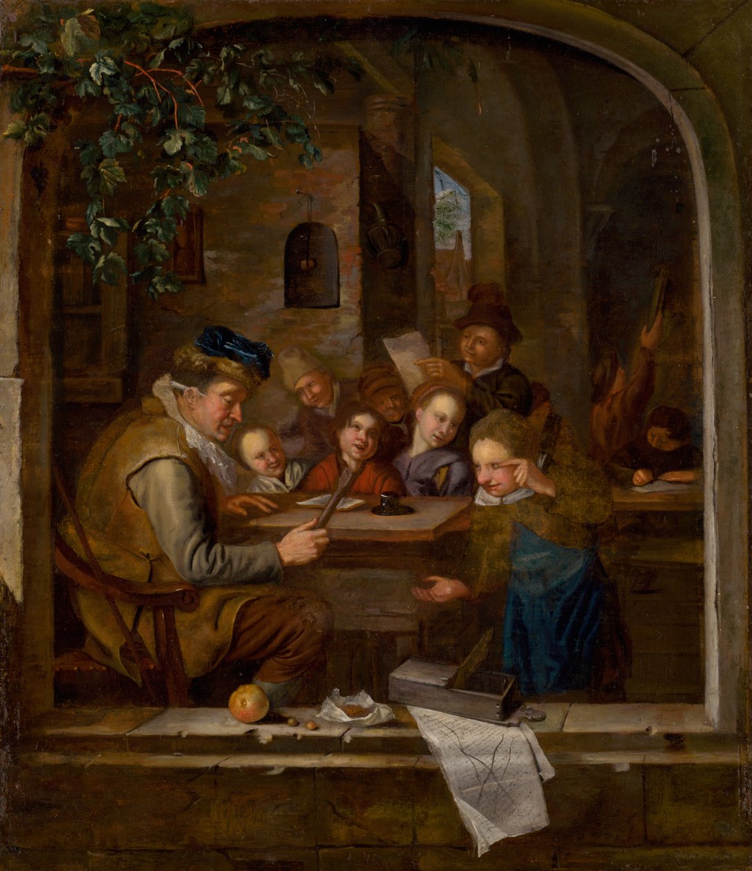 La escuela, c. 1650 de Jan Havickszoon Steen