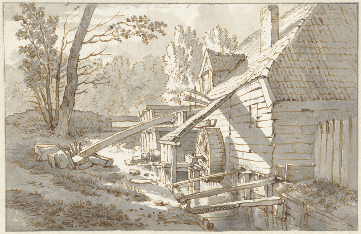 Molino de agua de Jan Hulswit