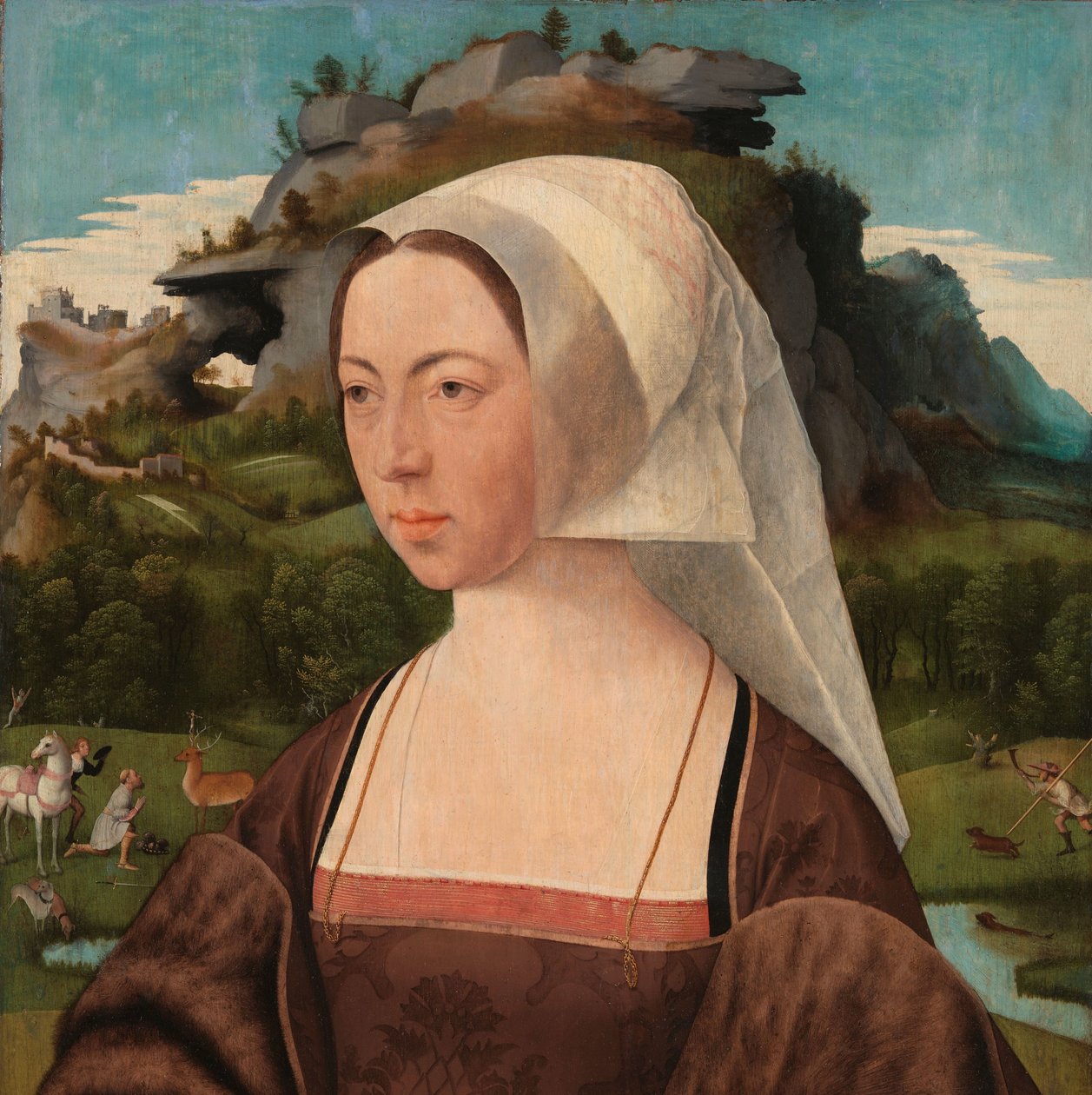 Retrato de una mujer desconocida
Retrato de una mujer de Jan Jansz Mostaert
