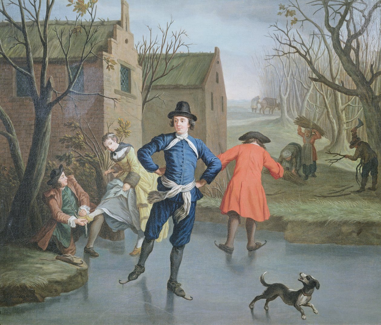 Las cuatro estaciones: Invierno de Jan Josef the Elder Horemans
