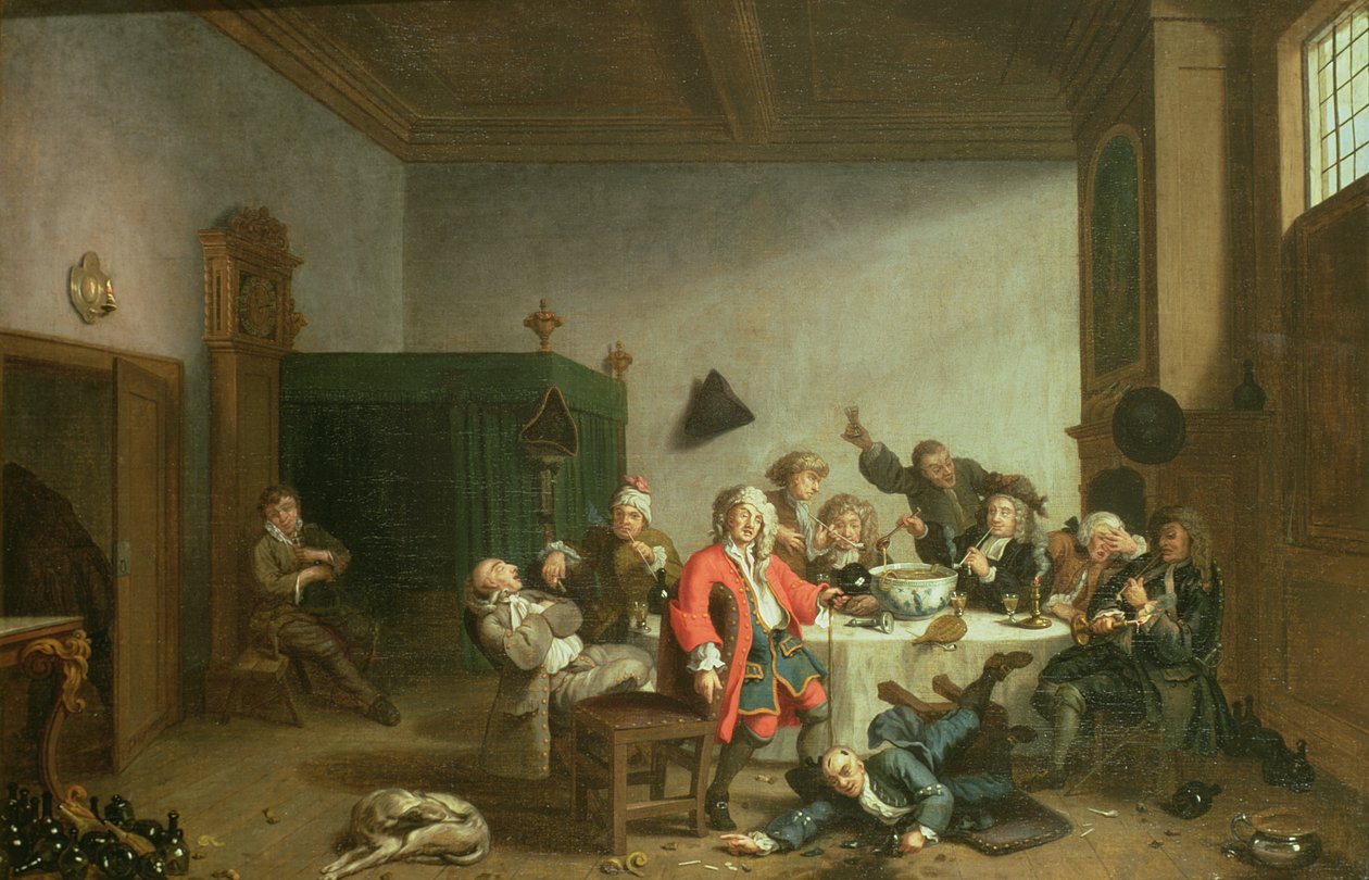 Una Fiesta Alegre de Jan Josef the Younger Horemans