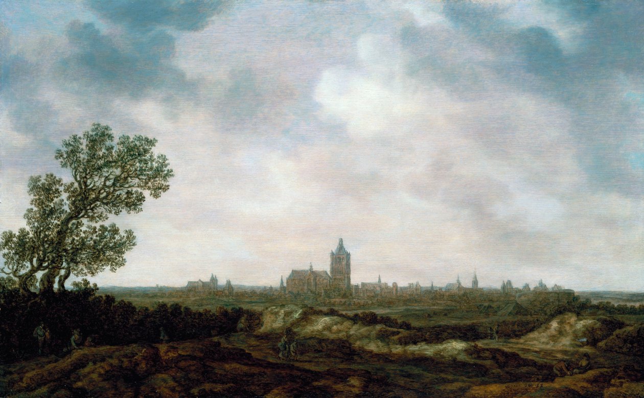 Vista de Arnhem, 1633 de Jan Josephsz van Goyen