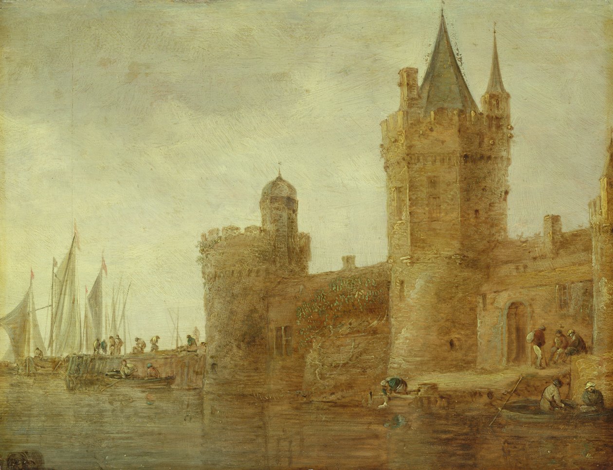 Baluarte en el Agua de Jan Josephsz van Goyen