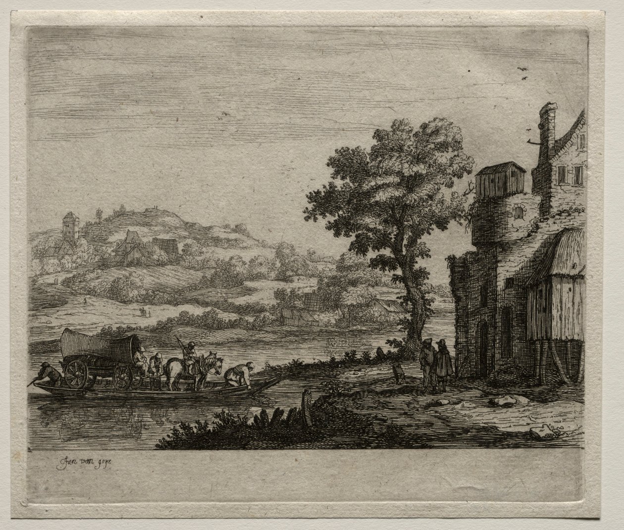 El Ferry de Jan Josephsz van Goyen