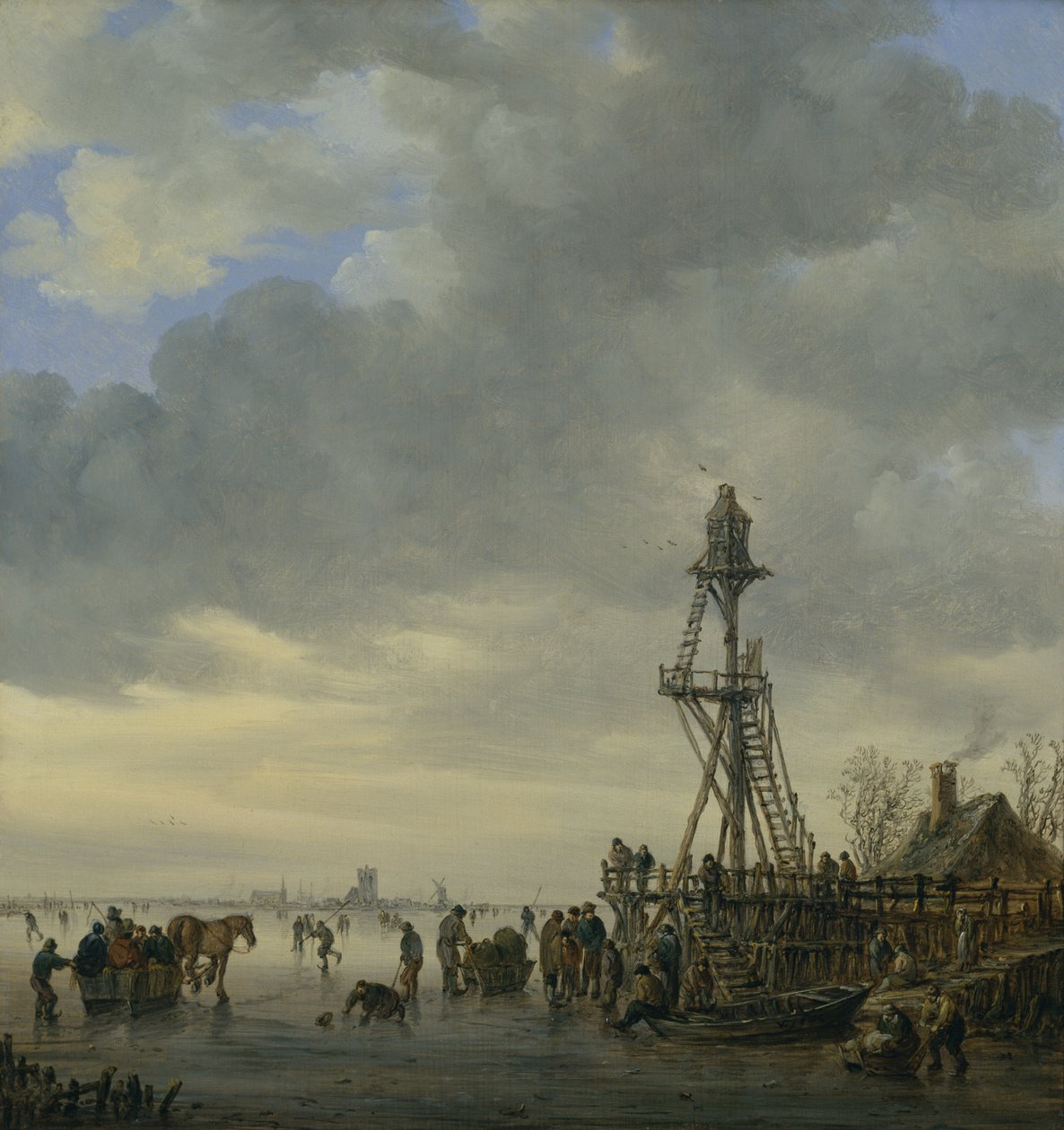 El embarcadero de Jan Josephsz van Goyen
