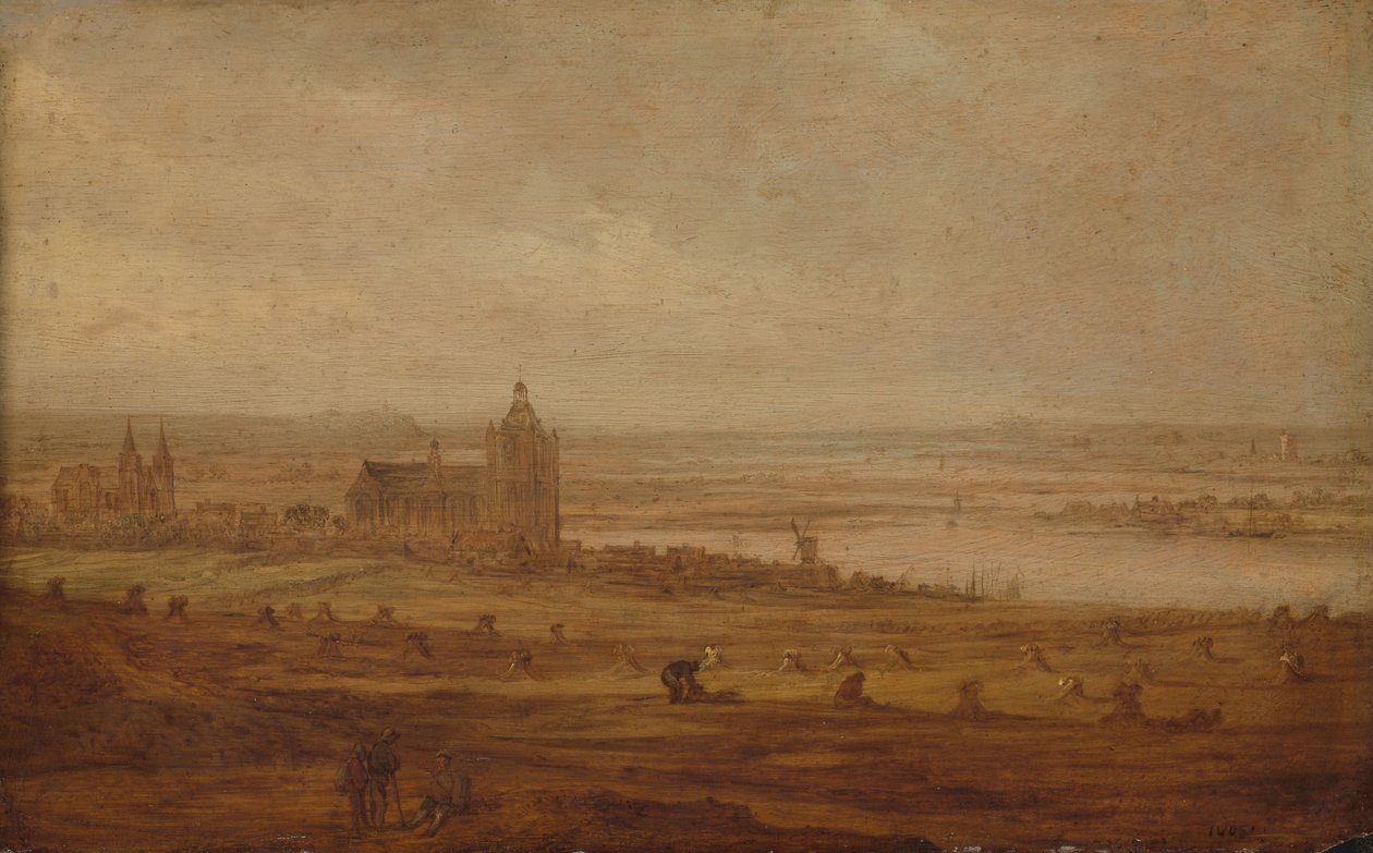 Vista de Arnhem de Jan Josephsz van Goyen