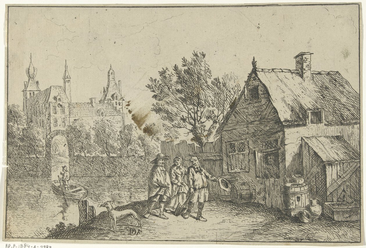 Granja en el agua de Jan Lauwryn Krafft (I)