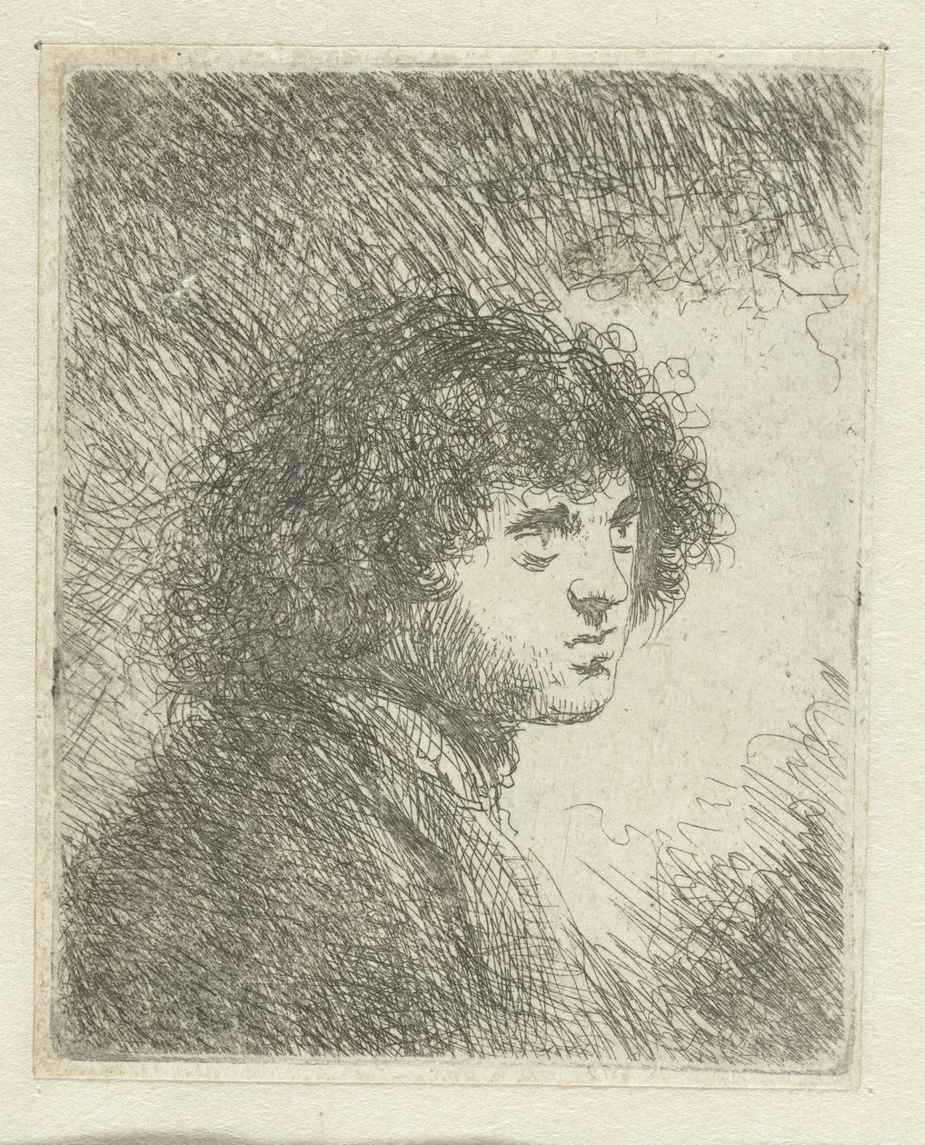 Busto de un joven de Jan Lievens