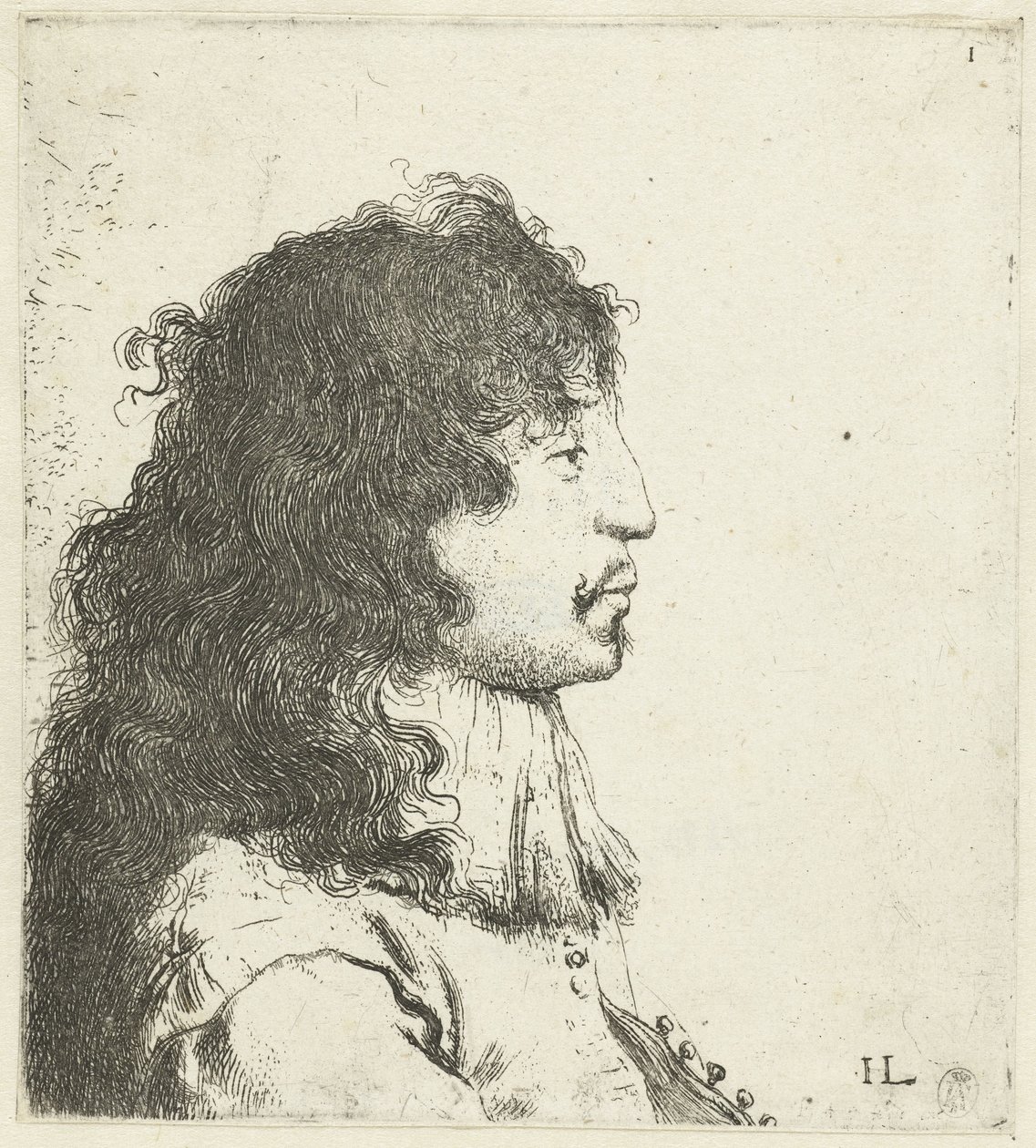 Busto de un joven Varios tronikens geets de J. L. (título de la serie) de Jan Lievens