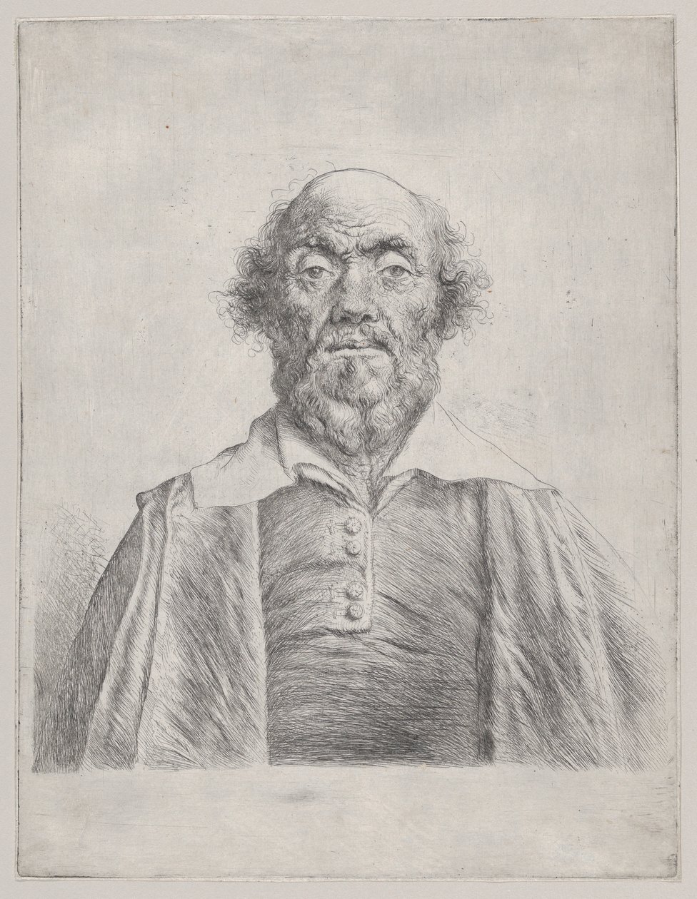 Busto de un hombre anciano de Jan Lievens