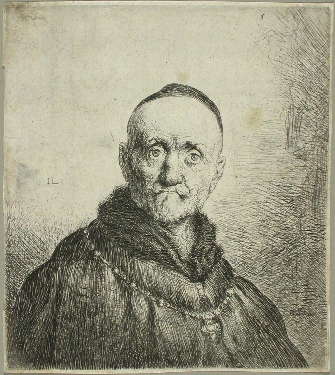 Busto de un hombre oriental de Jan Lievens