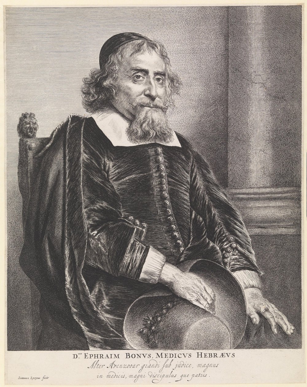 Efraim Bonetus (1599-1665) de Jan Lievens