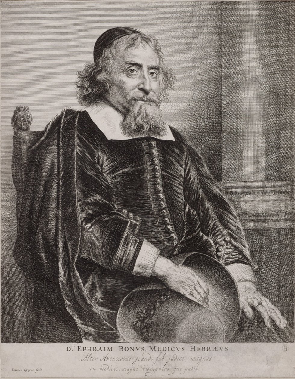 Retrato de Ephraim Bueno de Jan Lievens